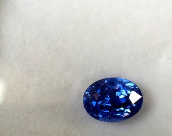 Blue Sapphire, Untreated