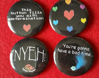 Undertale buttons
