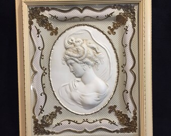 Turner Wall Accessory MCM wall hanging 3D framed in glass