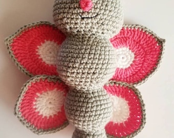 Crochet amigurumi love bug