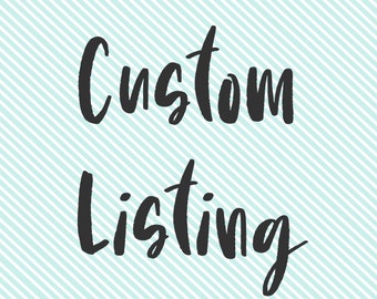 Custom commission