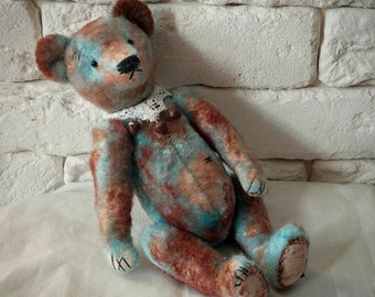 To order!Vintage bear Ancient style Teddy bear Antique toy Collectible toy Old toys Classic teddy bear Personalized gifts Attic bear Gifts