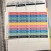 Set of 40 Pay Day Stickers - Option to customize colors
