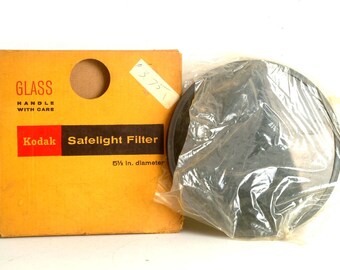 Darkroom Safelight Filter For Kodak Safe Lights Red Filter Glass