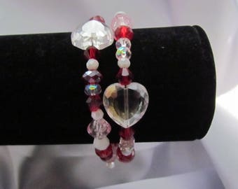 Crystal Memory Wire Bracelet