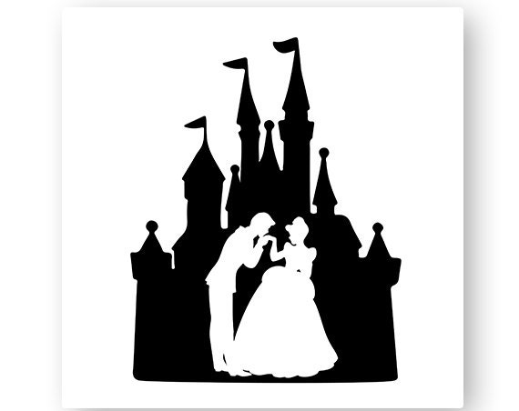 Download Disney, Cinderella, Prince Charming, Castle, Silhouette ...
