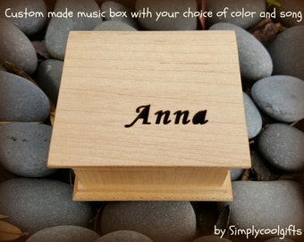 music box, wooden music box, custom made music box, customized music box, personalized music box, musical box, christmas gift, 1st christmas