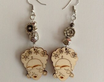 Frida Kalho Earrings