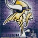 NFL Minnesota Vikings Banner Counted Cross Stitch Pattern