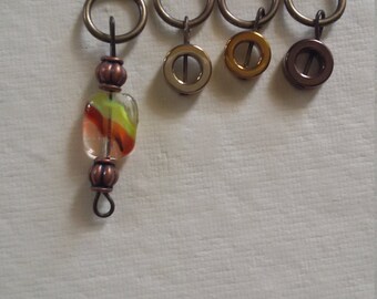 Set of 10 Stitch Markers (SM001) Sizes Included: Medium