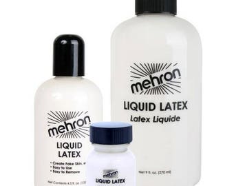 Mehron Professional vloeibare Latex/Threatrical natuurlijke Rubber Latex/Clear vloeibare Latex mutiple maten/Liquid Latex