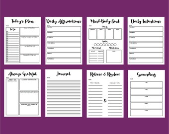 daily gratitude journal template
