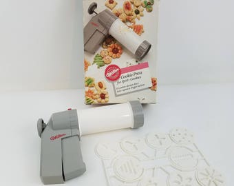 Vintage 1988 Wilton Cookie Press for Spritz Cookies