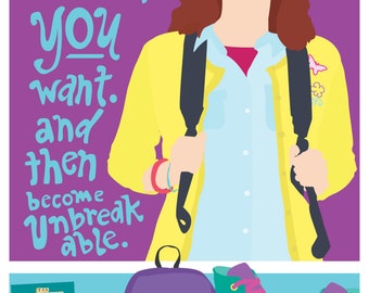 Unbreakable Kimmy Schmidt - 5x7 Giclee Print