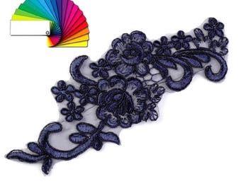 Lace Yoke Applique 8x20 cm