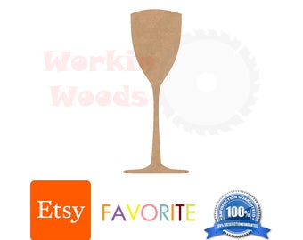 Tall Cup Unfinished, Wood, MDF, Shape, Cutout, USA Made, best selling, paintable, kids, party, events, weddings, college, craft