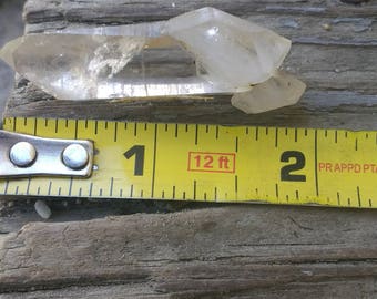 Double Terminated Quartz Crystal Twin