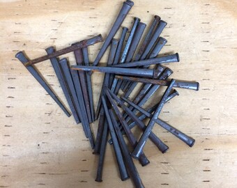 Vintage Square head nails - 1-1/2" length - FREE SHIPPING!