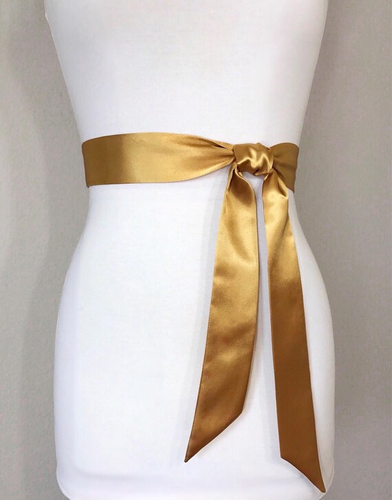 gold belt sash