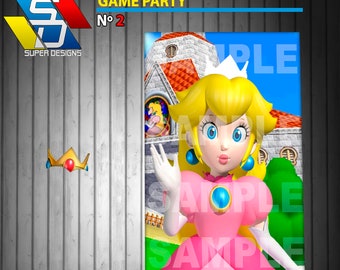 Super Mario Party Game, party game, pin game, pack party, party supply