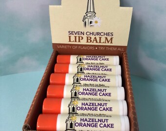Hazelnut Orange Cake lip balm
