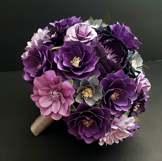 Paper Bouquet Paper Flower Bouquet Wedding Bouquet