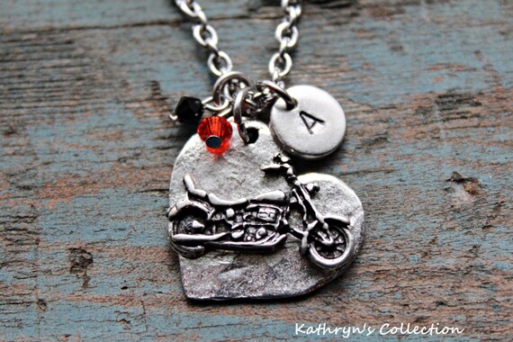Biker Necklace Biker Chick Jewelry Motorcycle necklace