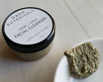 Face Cleanser ~ vegan non soap cleanser, cleansing grains, soap free cleanser, facial cleanser