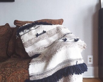 Hand Woven Blanket Throw