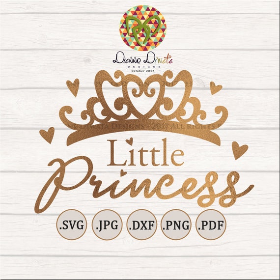 Download Little Princess SVG Crown Princess Cut File Crown Princess