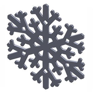 Snowflake template | Etsy