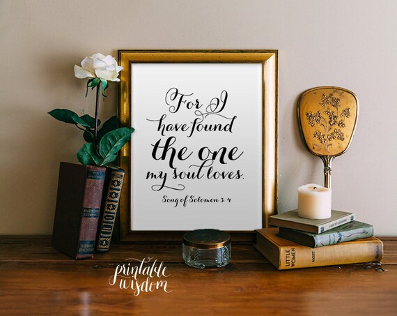 calligraphy quotes love scripture Print verses art verse Bible wedding decor