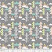 Artic Tree Grey by Maude Asbury - Trees, Clouds, Mountains - The Snow Day Collection - Blend Fabrics - 1 - One Yard Fabric