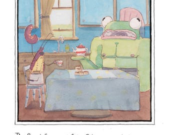 Spongemeat Comics: 'P + G Tea"