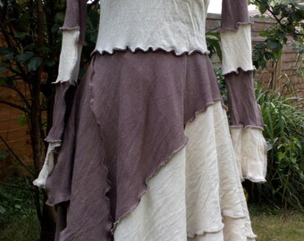 Long Patchwork Dress