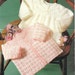 Vintage Peter Gregory 667, Baby Girls Knitting Pattern, DK and 4 ply, 16", 18" 0 - 6 months, PDF, Instant Download