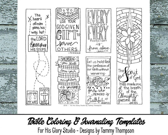 Gifts 19 bible journaling black and white PDF sketches Gifts 19 bible journaling black and white PDF sketches