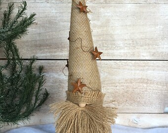 Gnome, Christmas Gnome, Nordic Gnome, Scandinavian Gnome, Christmas Decoration, Christmas Decor, Tomte, Nisse, Burlap Gnome, Christmas Gift