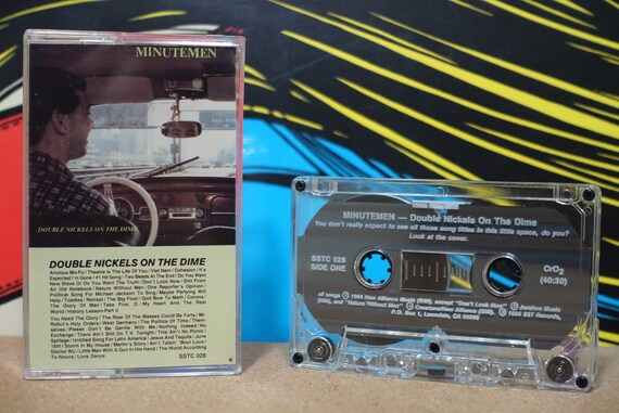 Double Nickels On The Dime by Minutemen Vintage Cassette Tape