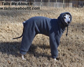 Solid Colored Fleece Snoodie Pajamas - Many colors available