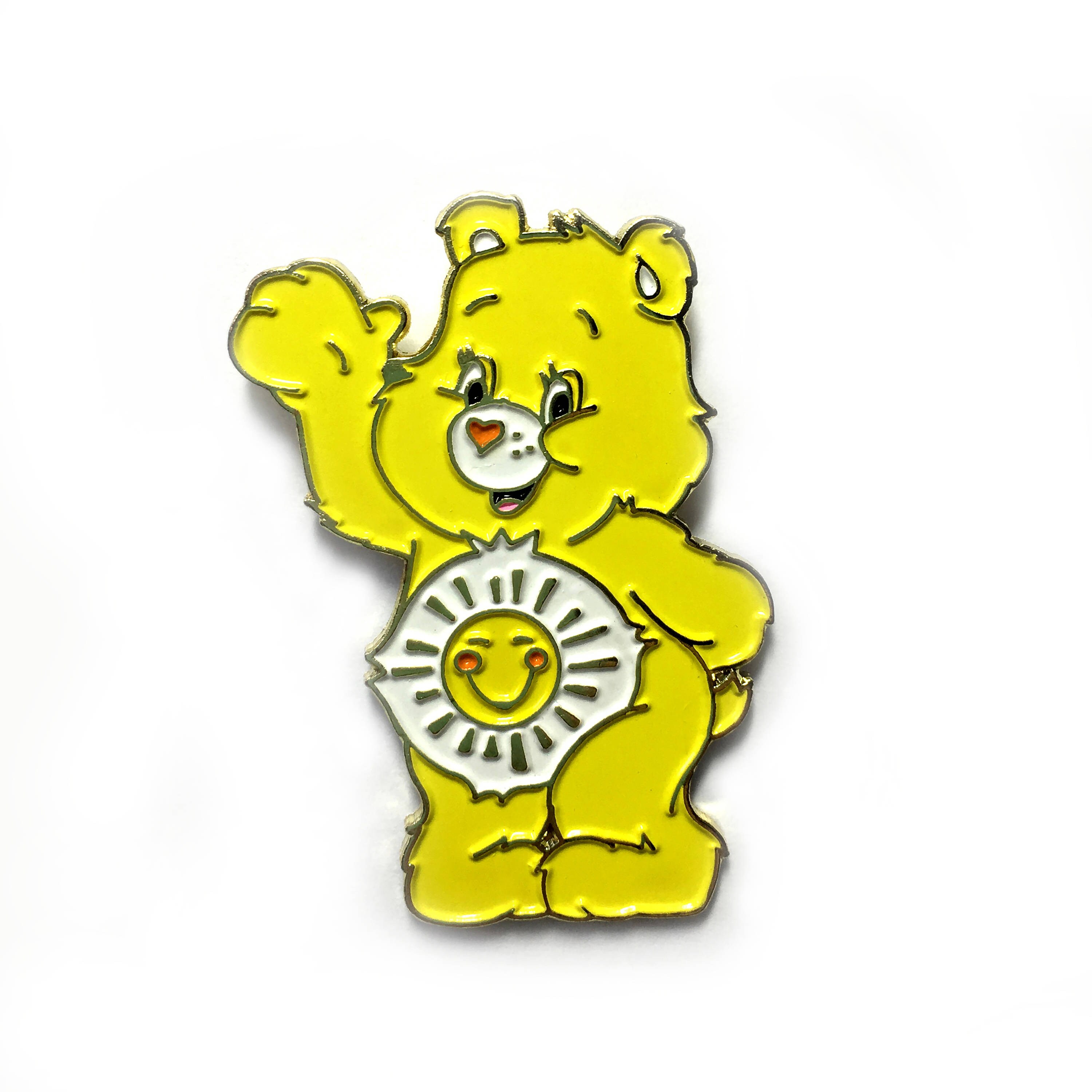 Care Bear Enamel Pin Funshine Bear Lapel Pin Hat Pin