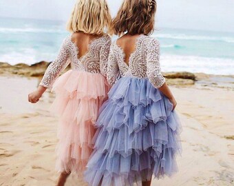 Lace Tulle Dress (long)