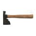 Vintage Plumb Hatchet, Carpenters Half Hatchet, Octagon Head, Backpack Axe Woodworking Tools, Rustic Cabin Decor