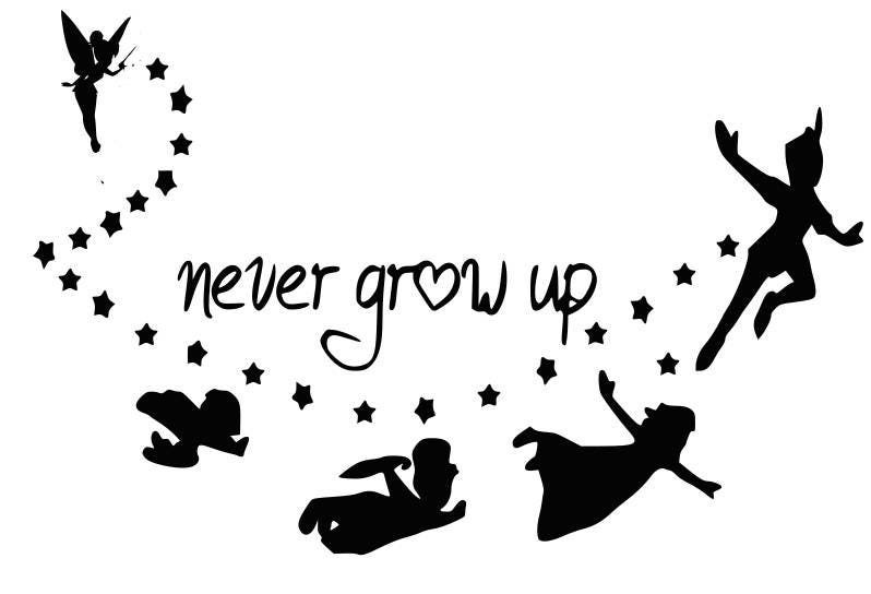 Free Free 241 Disney Svg Never Grow Up SVG PNG EPS DXF File