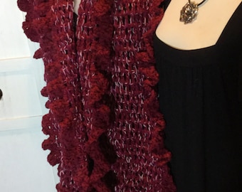 Scarf Wrap Stole,Handcrochet,Long