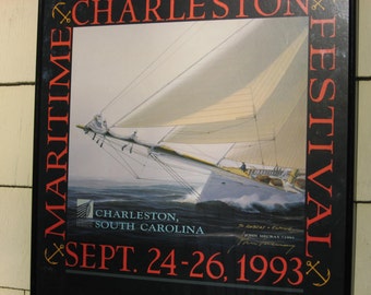 Charleston race week print