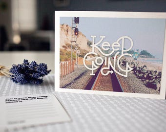 Postcard: Keep it going