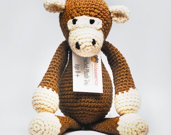 Monkey Stuffed Animal - Stuffed Monkey - Stuffed Animal Monkey - Stuffed Toy Monkey - Stuffed Monkey Animal - Stuffed Monkey for Baby
