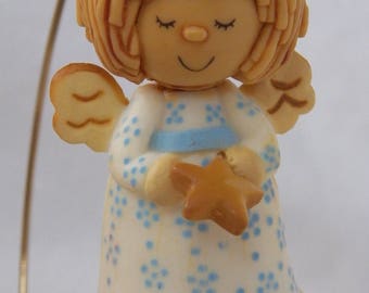 Vintage 1978 Hallmark Dough-look Angel - QX1396