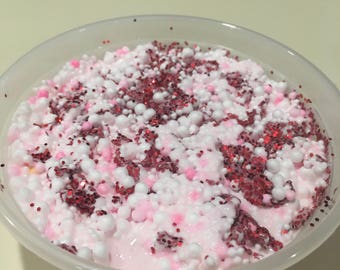 Strawberry Pop Tart Floam and sparkles